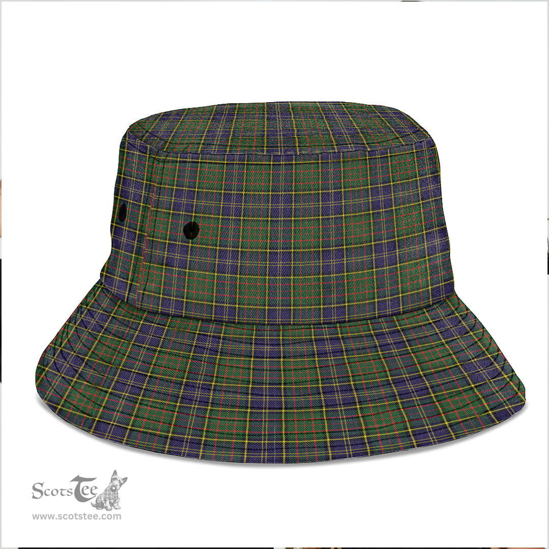 Scottish MacMillan Hunting Modern Plaid Tartan Bucket Hat - Tartan Plaid Brim Hat Scottish Plaid Tartan Plaid - ScotsTee - scotstee.com