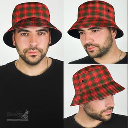Scottish MacFie Plaid Tartan Bucket Hat - Tartan Plaid Brim Hat Scottish Plaid Tartan Plaid - ScotsTee - scotstee.com