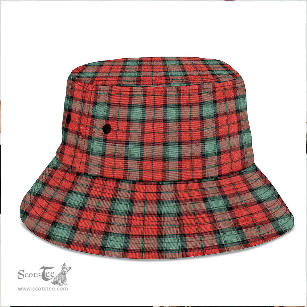 Scottish Kerr Ancient Plaid Tartan Bucket Hat - Tartan Plaid Brim Hat Scottish Plaid Tartan Plaid - ScotsTee - scotstee.com