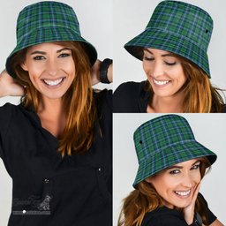 Scottish Urquhart Ancient Plaid Tartan Bucket Hat - Tartan Plaid Brim Hat Scottish Plaid Tartan Plaid - ScotsTee - scotstee.com