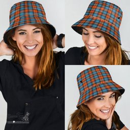 Scottish MacLachlan Ancient Plaid Tartan Bucket Hat - Tartan Plaid Brim Hat Scottish Plaid Tartan Plaid - ScotsTee - scotstee.com