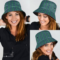Scottish Shaw Ancient Plaid Tartan Bucket Hat - Tartan Plaid Brim Hat Scottish Plaid Tartan Plaid - ScotsTee - scotstee.com