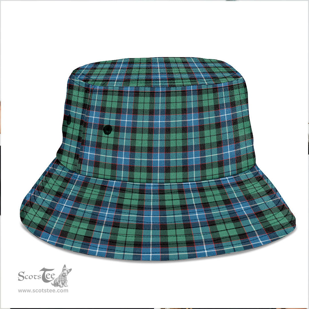 Scottish Galbraith Ancient Plaid Tartan Bucket Hat - Tartan Plaid Brim Hat Scottish Plaid Tartan Plaid - ScotsTee - scotstee.com