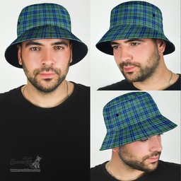 Scottish Falconer Plaid Tartan Bucket Hat - Tartan Plaid Brim Hat Scottish Plaid Tartan Plaid - ScotsTee - scotstee.com