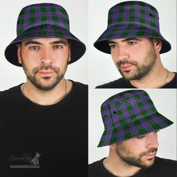 Scottish Elphinstone Plaid Tartan Bucket Hat - Tartan Plaid Brim Hat Scottish Plaid Tartan Plaid - ScotsTee - scotstee.com