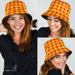 Scottish MacMillan Clan Plaid Tartan Bucket Hat - Tartan Plaid Brim Hat Scottish Plaid Tartan Plaid - ScotsTee - scotstee.com