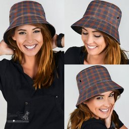 Scottish Fraser Hunting Modern Plaid Tartan Bucket Hat - Tartan Plaid Brim Hat Scottish Plaid Tartan Plaid - ScotsTee - scotstee.com