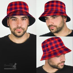 Scottish Hamilton Modern Plaid Tartan Bucket Hat - Tartan Plaid Brim Hat Scottish Plaid Tartan Plaid - ScotsTee - scotstee.com
