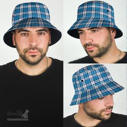 Scottish Roberton Plaid Tartan Bucket Hat - Tartan Plaid Brim Hat Scottish Plaid Tartan Plaid - ScotsTee - scotstee.com