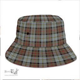Scottish MacLeod of Harris Weathered Plaid Tartan Bucket Hat - Tartan Plaid Brim Hat Scottish Plaid Tartan Plaid - ScotsTee - scotstee.com