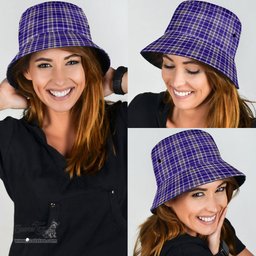 Scottish Ochterlony Plaid Tartan Bucket Hat - Tartan Plaid Brim Hat Scottish Plaid Tartan Plaid - ScotsTee - scotstee.com