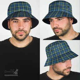Scottish Lamont Ancient Plaid Tartan Bucket Hat - Tartan Plaid Brim Hat Scottish Plaid Tartan Plaid - ScotsTee - scotstee.com