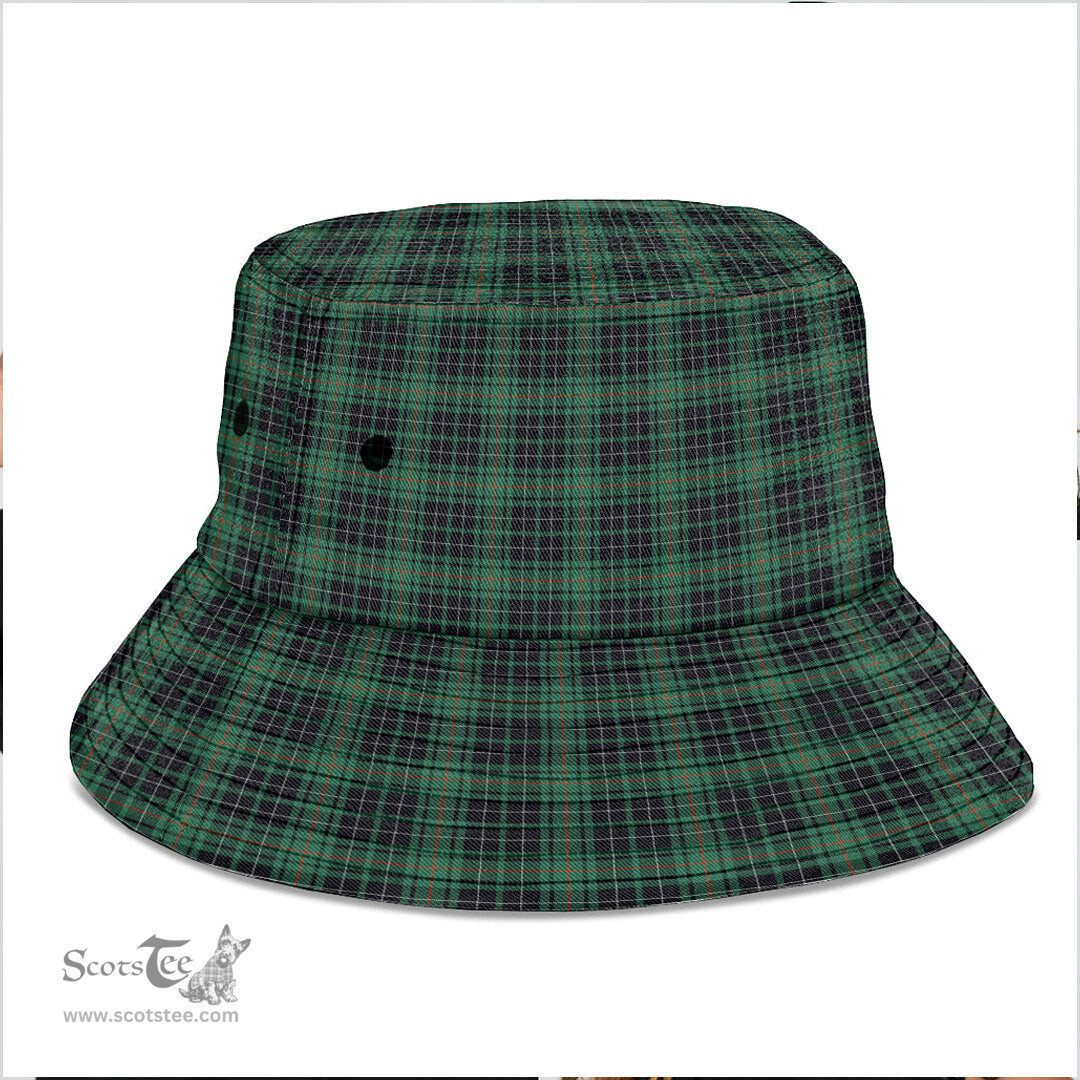 Scottish MacAulay Hunting Ancient Plaid Tartan Bucket Hat - Tartan Plaid Brim Hat Scottish Plaid Tartan Plaid - ScotsTee - scotstee.com