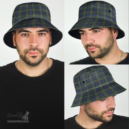 Scottish Nicolson Hunting Ancient Plaid Tartan Bucket Hat - Tartan Plaid Brim Hat Scottish Plaid Tartan Plaid - ScotsTee - scotstee.com