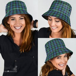 Scottish Hunter Ancient Plaid Tartan Bucket Hat - Tartan Plaid Brim Hat Scottish Plaid Tartan Plaid - ScotsTee - scotstee.com