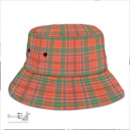 Scottish Munro Ancient Plaid Tartan Bucket Hat - Tartan Plaid Brim Hat Scottish Plaid Tartan Plaid - ScotsTee - scotstee.com