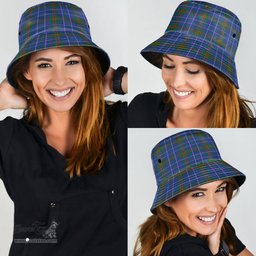 Scottish Edmonstone Plaid Tartan Bucket Hat - Tartan Plaid Brim Hat Scottish Plaid Tartan Plaid - ScotsTee - scotstee.com