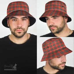 Scottish MacNab Ancient Plaid Tartan Bucket Hat - Tartan Plaid Brim Hat Scottish Plaid Tartan Plaid - ScotsTee - scotstee.com