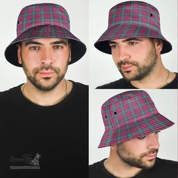 Scottish Lindsay Ancient Plaid Tartan Bucket Hat - Tartan Plaid Brim Hat Scottish Plaid Tartan Plaid - ScotsTee - scotstee.com