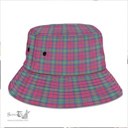 Scottish Lindsay Ancient Plaid Tartan Bucket Hat - Tartan Plaid Brim Hat Scottish Plaid Tartan Plaid - ScotsTee - scotstee.com