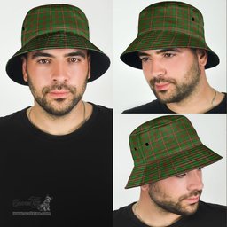 Scottish MacKinnon Hunting Modern Plaid Tartan Bucket Hat - Tartan Plaid Brim Hat Scottish Plaid Tartan Plaid - ScotsTee - scotstee.com