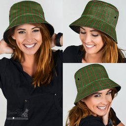 Scottish MacKinnon Hunting Modern Plaid Tartan Bucket Hat - Tartan Plaid Brim Hat Scottish Plaid Tartan Plaid - ScotsTee - scotstee.com