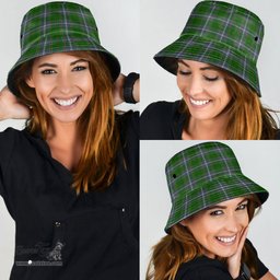 Scottish Pringle Plaid Tartan Bucket Hat - Tartan Plaid Brim Hat Scottish Plaid Tartan Plaid - ScotsTee - scotstee.com
