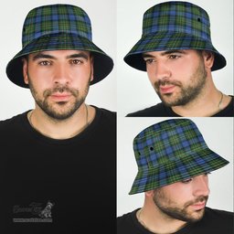 Scottish MacLaren Ancient Plaid Tartan Bucket Hat - Tartan Plaid Brim Hat Scottish Plaid Tartan Plaid - ScotsTee - scotstee.com