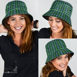 Scottish Arbuthnot Ancient Plaid Tartan Bucket Hat - Tartan Plaid Brim Hat Scottish Plaid Tartan Plaid - ScotsTee - scotstee.com