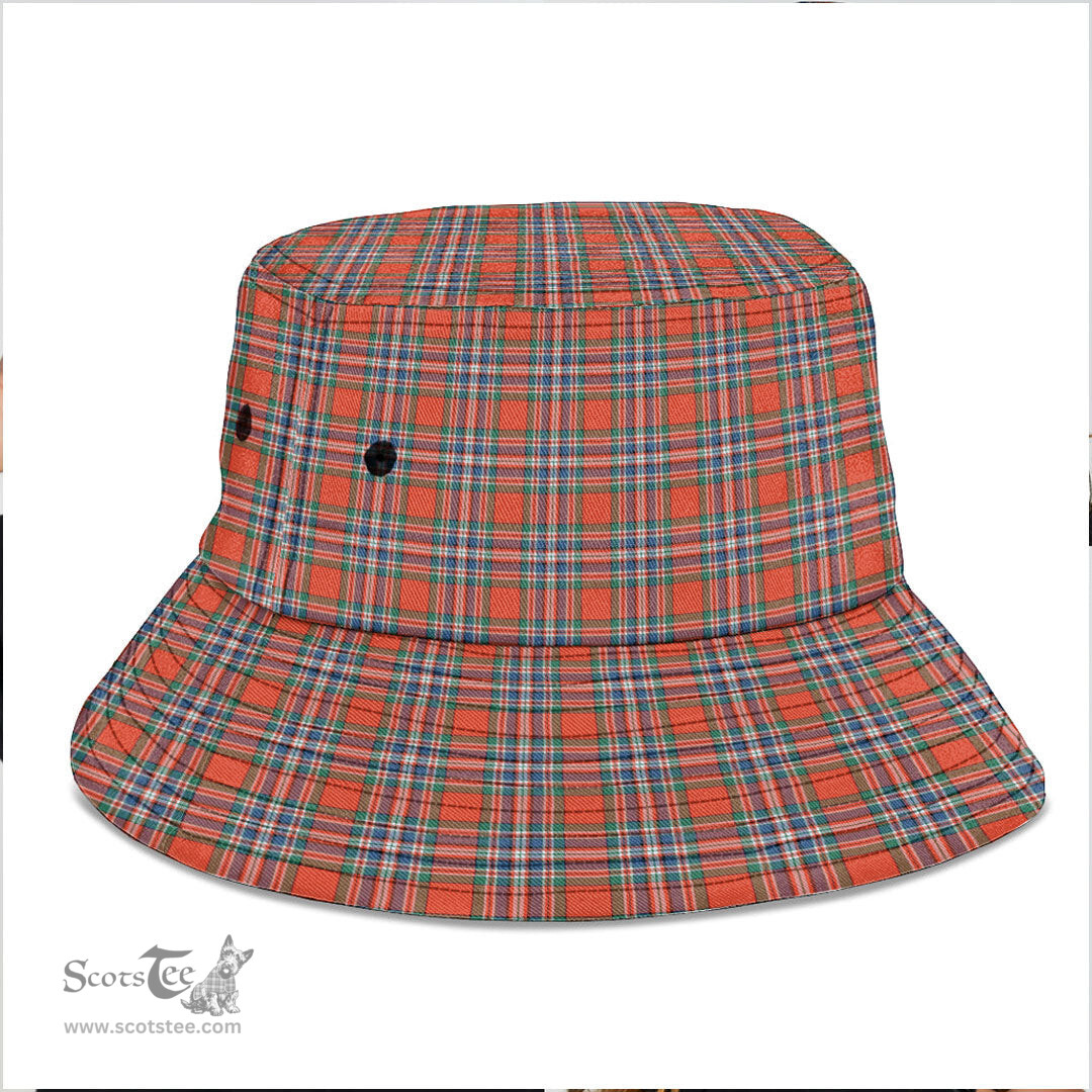 Scottish MacFarlane Ancient Plaid Tartan Bucket Hat - Tartan Plaid Brim Hat Scottish Plaid Tartan Plaid - ScotsTee - scotstee.com