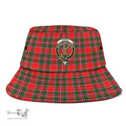 Scottish Spens Modern Plaid Tartan Crest Bucket Hat - Tartan Plaid Brim Hat Scottish Plaid Tartan Plaid - ScotsTee - scotstee.com