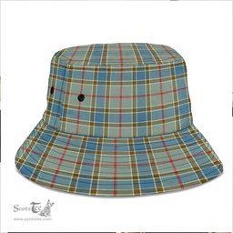 Scottish Balfour Blue Plaid Tartan Bucket Hat - Tartan Plaid Brim Hat Scottish Plaid Tartan Plaid - ScotsTee - scotstee.com