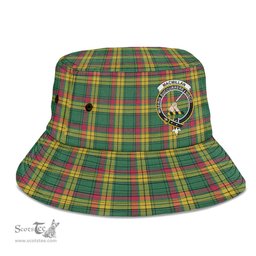 Scottish MacMillan Old Ancient Plaid Tartan Crest Bucket Hat - Tartan Plaid Brim Hat Scottish Plaid Tartan Plaid - ScotsTee - scotstee.com
