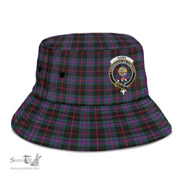 Scottish Nairn Plaid Tartan Crest Bucket Hat - Tartan Plaid Brim Hat Scottish Plaid Tartan Plaid - ScotsTee - scotstee.com
