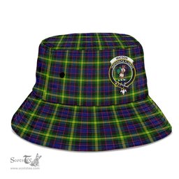 Scottish Watson Modern Plaid Tartan Crest Bucket Hat - Tartan Plaid Brim Hat Scottish Plaid Tartan Plaid - ScotsTee - scotstee.com
