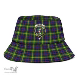 Scottish Watson Modern Plaid Tartan Crest Bucket Hat - Tartan Plaid Brim Hat Scottish Plaid Tartan Plaid - ScotsTee - scotstee.com