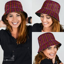 Scottish Gow Modern Plaid Tartan Bucket Hat - Tartan Plaid Brim Hat Scottish Plaid Tartan Plaid - ScotsTee - scotstee.com