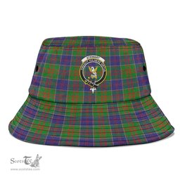 Scottish Stewart of Appin Hunting Modern Plaid Tartan Crest Bucket Hat - Tartan Plaid Brim Hat Scottish Plaid Tartan Plaid - ScotsTee - scotstee.com