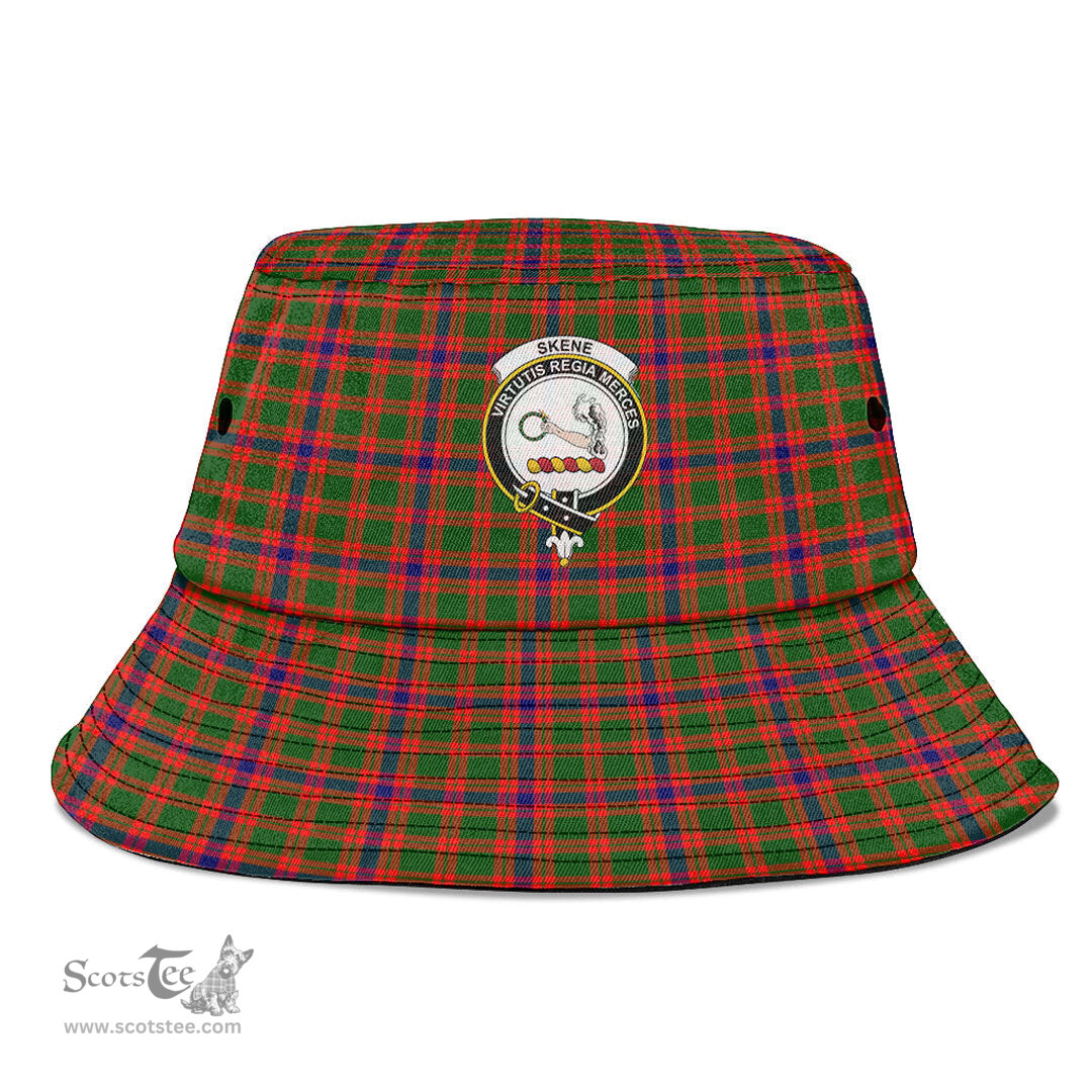 Scottish Skene Modern Plaid Tartan Crest Bucket Hat - Tartan Plaid Brim Hat Scottish Plaid Tartan Plaid - ScotsTee - scotstee.com