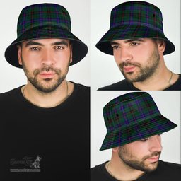 Scottish Davidson Modern Plaid Tartan Bucket Hat - Tartan Plaid Brim Hat Scottish Plaid Tartan Plaid - ScotsTee - scotstee.com