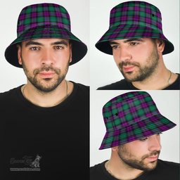 Scottish MacArthur - Milton Plaid Tartan Bucket Hat - Tartan Plaid Brim Hat Scottish Plaid Tartan Plaid - ScotsTee - scotstee.com