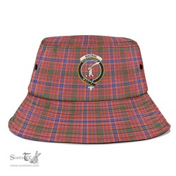 Scottish MacRae Ancient Plaid Tartan Crest Bucket Hat - Tartan Plaid Brim Hat Scottish Plaid Tartan Plaid - ScotsTee - scotstee.com