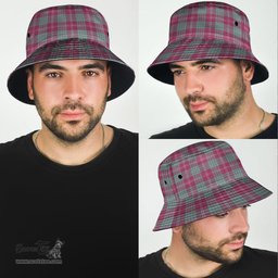 Scottish Crawford Ancient Plaid Tartan Bucket Hat - Tartan Plaid Brim Hat Scottish Plaid Tartan Plaid - ScotsTee - scotstee.com