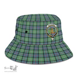 Scottish MacThomas Ancient Plaid Tartan Crest Bucket Hat - Tartan Plaid Brim Hat Scottish Plaid Tartan Plaid - ScotsTee - scotstee.com