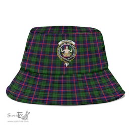 Scottish Urquhart Modern Plaid Tartan Crest Bucket Hat - Tartan Plaid Brim Hat Scottish Plaid Tartan Plaid - ScotsTee - scotstee.com