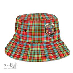 Scottish Ogilvie Plaid Tartan Crest Bucket Hat - Tartan Plaid Brim Hat Scottish Plaid Tartan Plaid - ScotsTee - scotstee.com