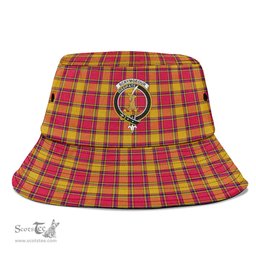 Scottish Scrymgeour Plaid Tartan Crest Bucket Hat - Tartan Plaid Brim Hat Scottish Plaid Tartan Plaid - ScotsTee - scotstee.com