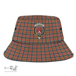 Scottish MacNaughton Ancient Plaid Tartan Crest Bucket Hat - Tartan Plaid Brim Hat Scottish Plaid Tartan Plaid - ScotsTee - scotstee.com