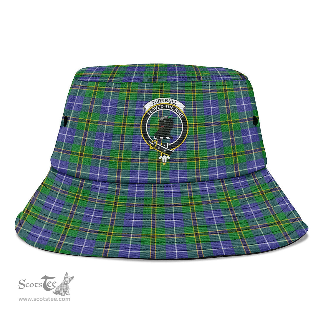 Scottish Turnbull Hunting Plaid Tartan Crest Bucket Hat - Tartan Plaid Brim Hat Scottish Plaid Tartan Plaid - ScotsTee - scotstee.com
