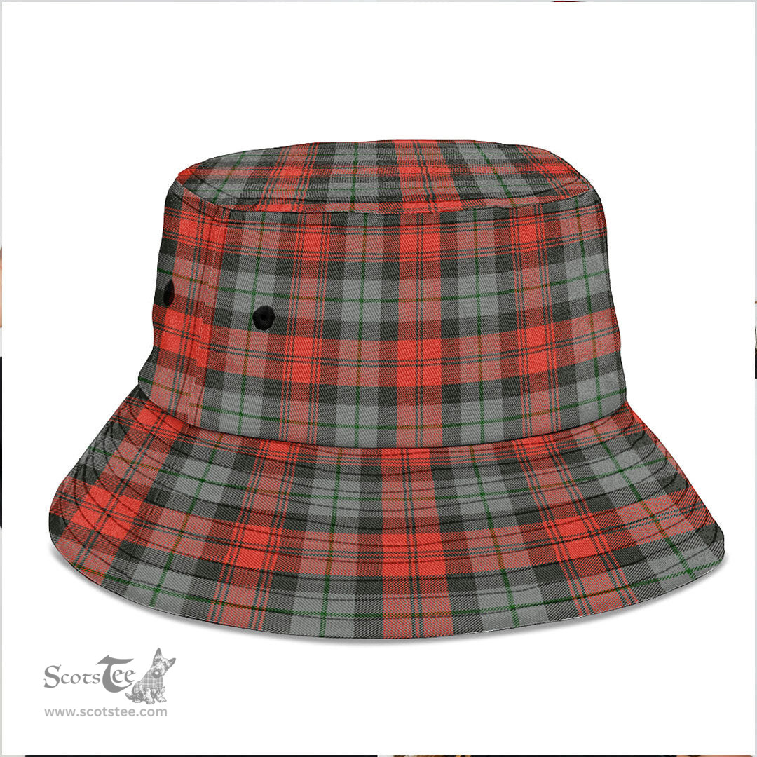 Scottish MacLachlan Weathered Plaid Tartan Bucket Hat - Tartan Plaid Brim Hat Scottish Plaid Tartan Plaid - ScotsTee - scotstee.com